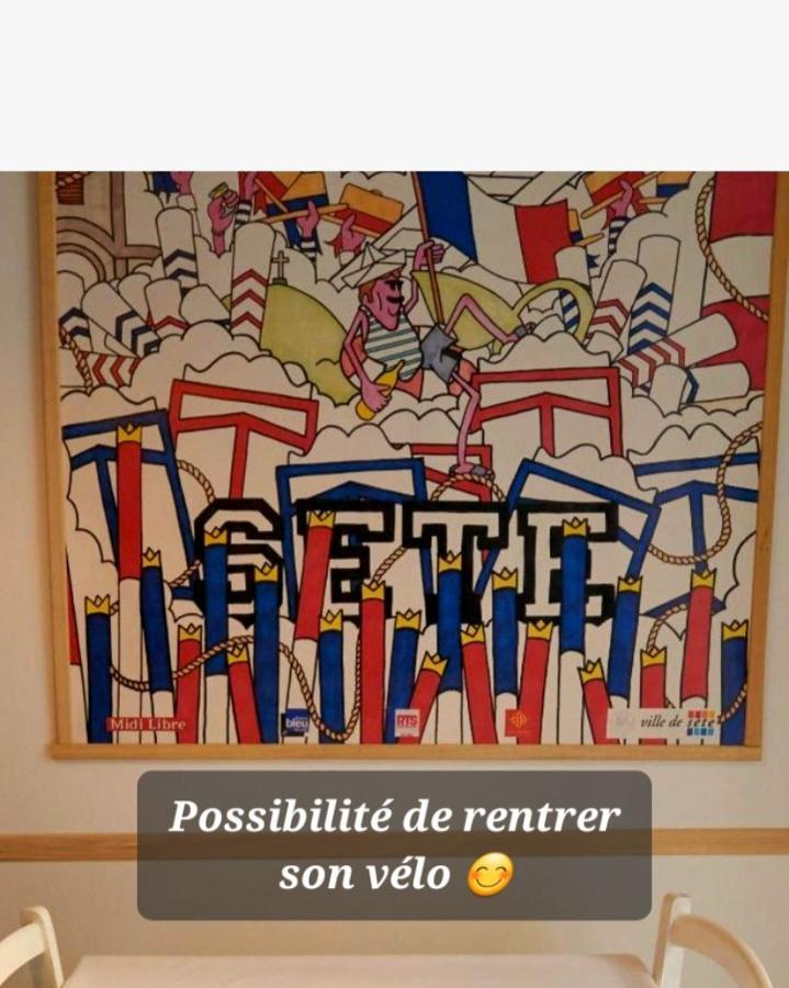 Bel Appartement Centre Ville Sete Luaran gambar